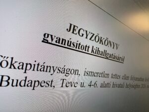 Gyanúsított kihallgatási jegyzőkönyv és büntetőjogi védelem - dr. Király Enikő ügyvéd