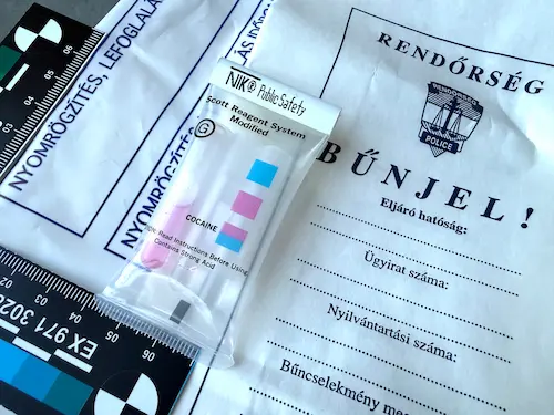 Lefoglalt kábítószer bűnjelek – büntetőeljárás Budapesten
