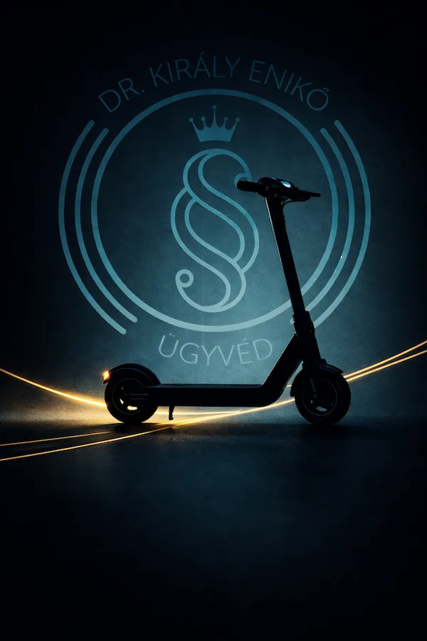Elektromos roller és egyéb gépi meghajtású járművek – Dr. Király Enikő büntetőügyvéd